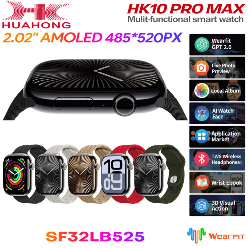 ⌚ TechTrend™ | Smartwatch HK10 Pro Max – El Reloj Inteligente Más Completo y Económico 🔥📲