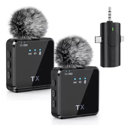 🎙️ TechTrend™ | Micrófonos Inalámbricos TX 11-2 🎧 Audio Profesional + Envío GRATIS 🚀