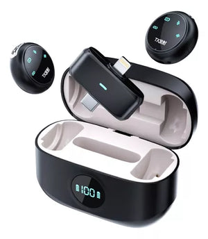 TechTrend™ | Micrófonos K31 Pro 🎙️ Audio Nítido e Inalámbrico + Envío Gratis 🚀
