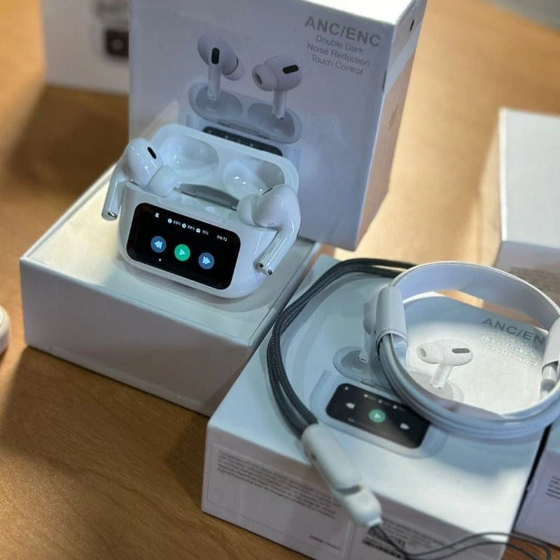 TechTrend™ | AirPods Pro 2 con Pantalla – Sonido Premium, ANC y Estilo Inigualable + Envio Gratis 🎧🔥