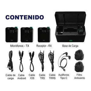 🔥 🎙️ TechTrend™ | Micrófono SX63 3 en 1 – Inalámbrico, Profesional y Compatible con Todo + Envío GRATIS 📦