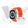 TechTrend™ | Combo X8 Reloj Inteligente + AirPods + Cargador Magsafe – Todo lo que necesitas en un solo combo 🔥📱